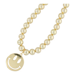Ketting 10mm 14krt verguld...