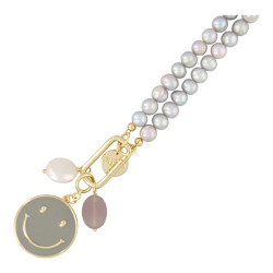 Ketting zoetwaterparel 8mm...