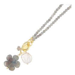Ketting halfedelsteen...