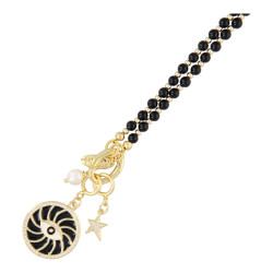 Ketting 4mm steenkralen...
