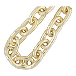 Ketting metaal ovaal xl...