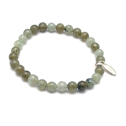 Armband facet 6mm (champagne)