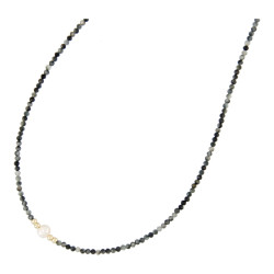 Ketting kort facet met...