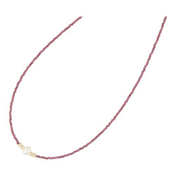 Ketting kort facet met...