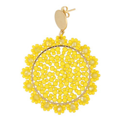 Oorbellen facetgeslepen...