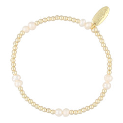 Armband 14krt 3mm en...