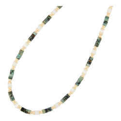 Ketting halfedelsteen...