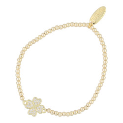 Armband 3mm 14krt met...