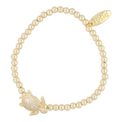 Armband 14krt goud 4mm...