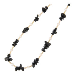 Ketting halfedelsteen chips...