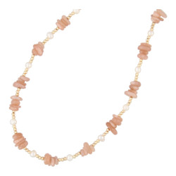 Ketting halfedelsteen chips...