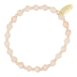 Armband 6mm halfedelsteen...