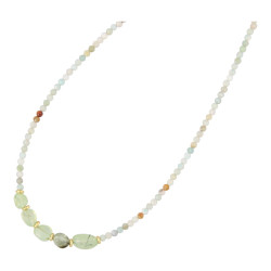 Ketting halfedelsteen mixed...