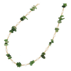 Ketting halfedelsteen chips...
