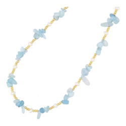 Ketting halfedelsteen chips...