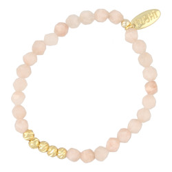 Armband 6mm halfedelsteen...