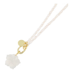 Ketting zoetwaterparel 4mm...
