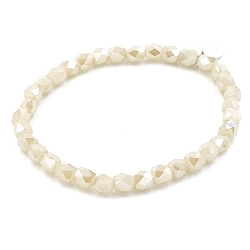 Armband facet 6mm (champagne)