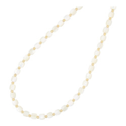 Ketting 4mm 14krt en schelp...