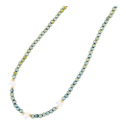 Ketting facet groen met...