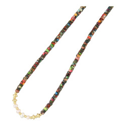 Ketting halfedelsteen Agaat...
