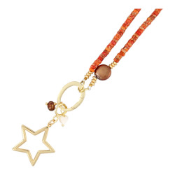 Ketting halfedelsteen...