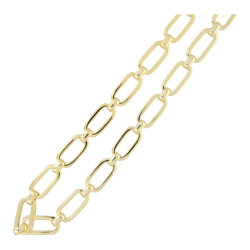Ketting metaal schakel plat...