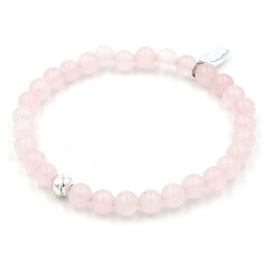 Armband facet 6mm (champagne)