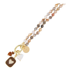 Ketting halfedelsteen...