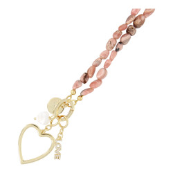 Ketting halfedelsteen...