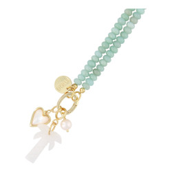 Ketting halfedelsteen...