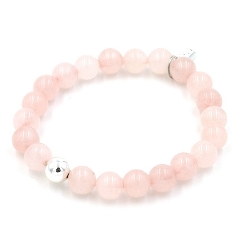 Armband facet 6mm (champagne)