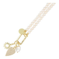 Ketting zoetwaterparel...