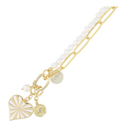 Ketting halfedelsteen en...