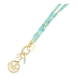 Ketting halfedelsteen...
