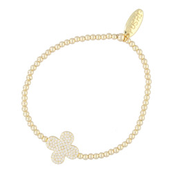 Armband 3mm 14krt met...