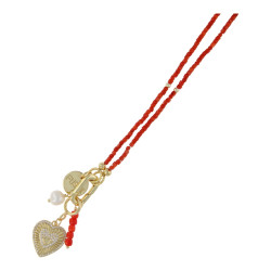 Ketting halfedelsteen...