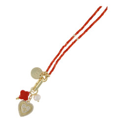 Ketting halfedelsteen...