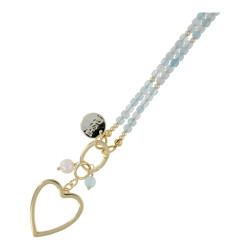Ketting halfedelsteen...