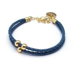 Armband facet 6mm (champagne)