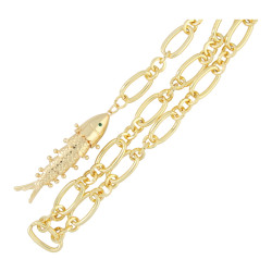 Ketting metaal schakel met...