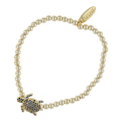 Armband 14krt goud 4mm...