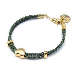 Armband facet 6mm (champagne)