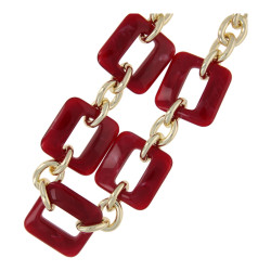 Ketting metaal schakel en...