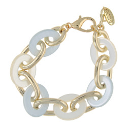 Armband resin en metalen...
