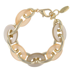 Armband resin en metalen...