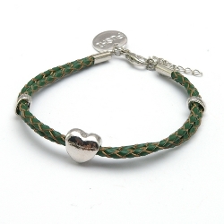 Armband facet 6mm (champagne)