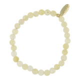 Armbanden 14krt goud geel/beige